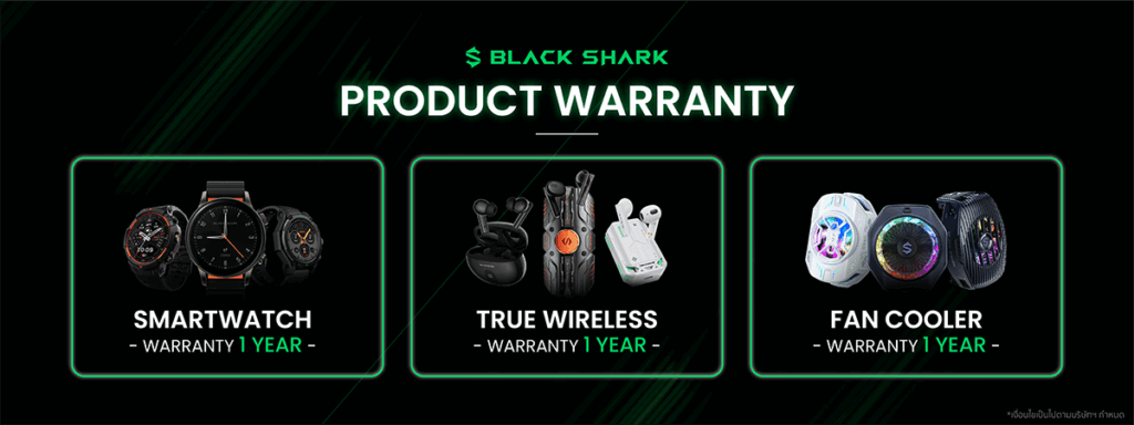 warranty black shark